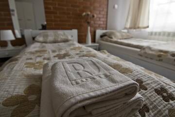Фото номера Двухместный номер с 1 кроватью или 2 отдельными кроватями Отель RJ Hotel г. Пабьянице 5